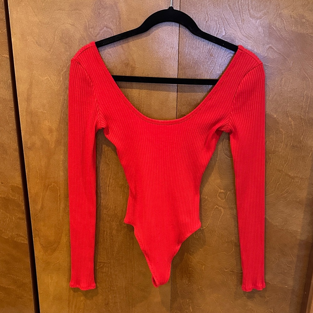 Wilfred red Bodysuit